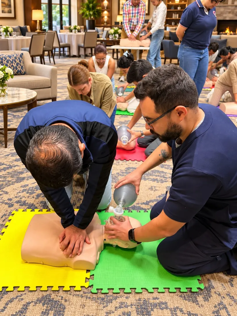 Capacitación en emergencias: Hoteles y turismo